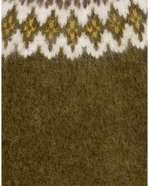 Rag & Bone Green Thick Knitting Top