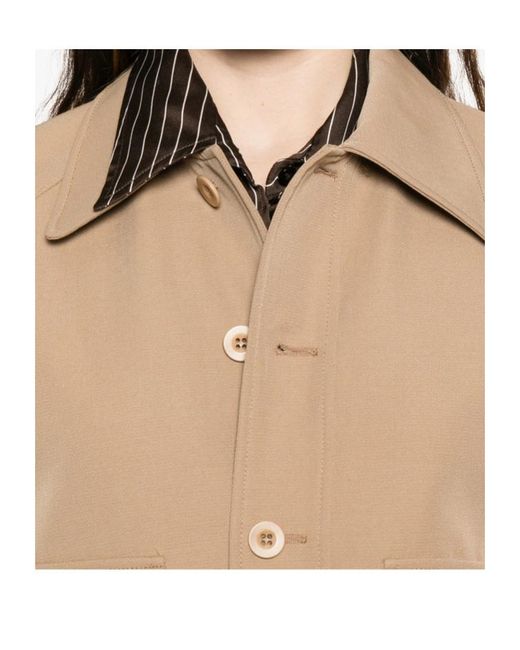 A.P.C. Natural Flap Pocket Buttoned Jacket