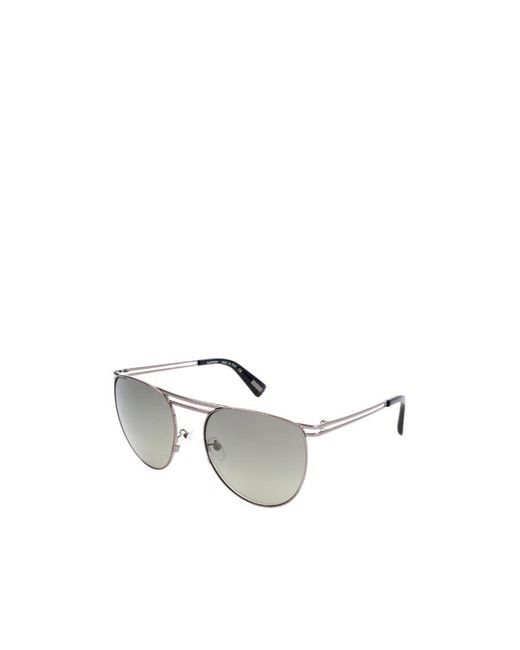 Lanvin White Logo Sunglasses