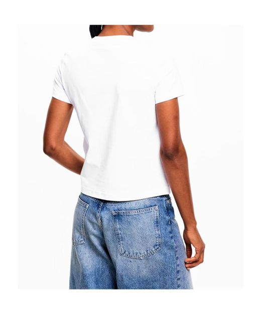 Casablanca White Logo T-Shirt