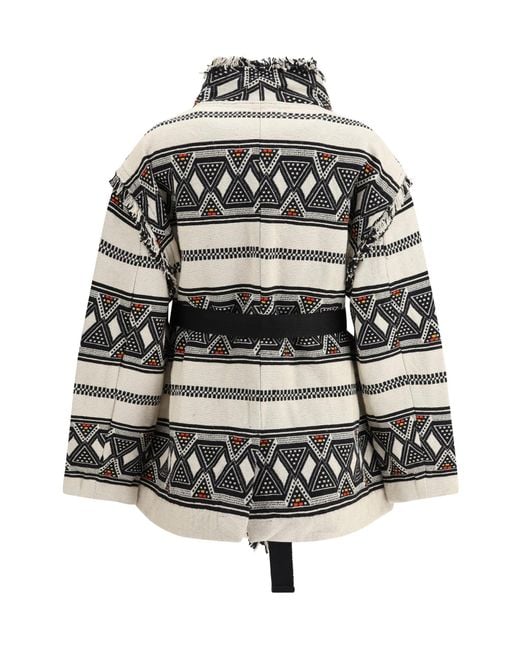 Isabel Marant Multicolor Long Sleeve Casual Jacket