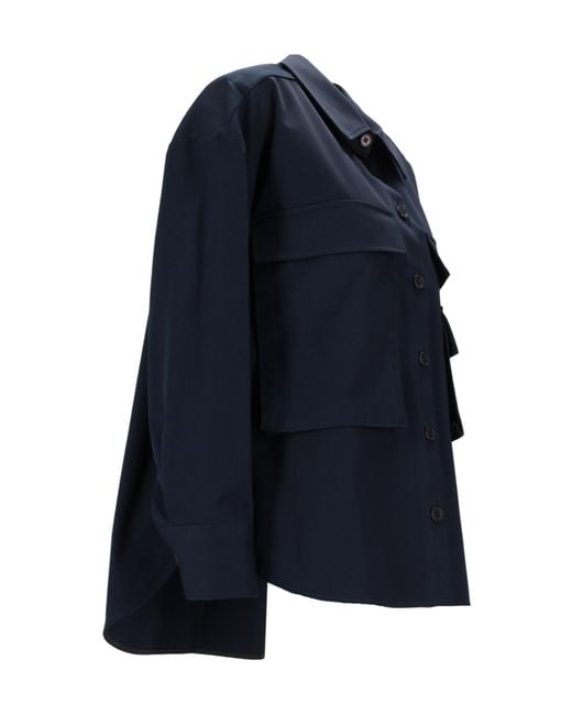 P.A.R.O.S.H. Blue Button-Down Shirt