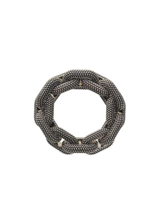 Loro Piana White Bubble Chain Bracelet