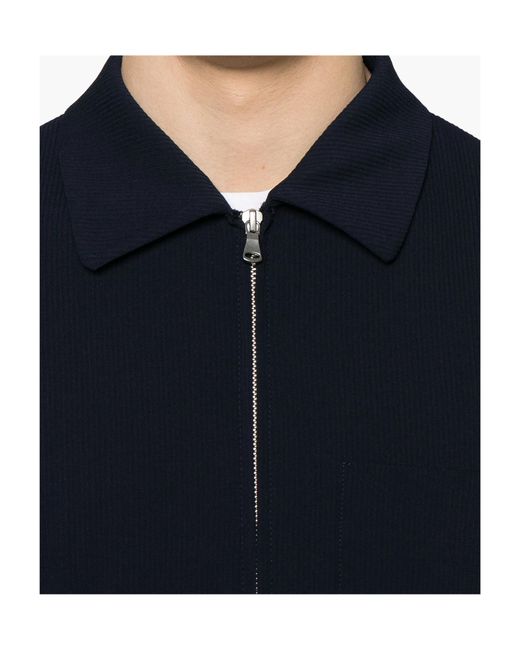 Barena Blue Zaleto Folco Jacket for men