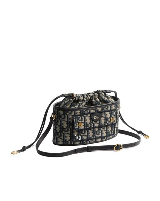Dior Black Mini Travel Bucket Bag