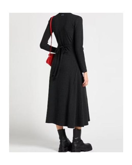 Ganni Black Midi Dresses