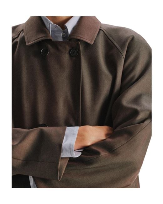 The Row Gray Emma Coat
