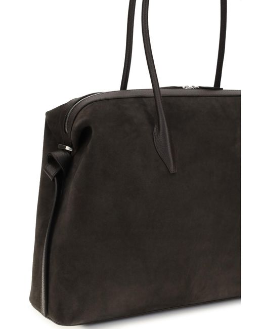 Yuzefi Black Zippered Handbag