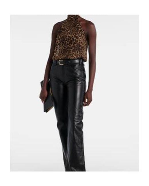 Nili Lotan Brown Sleeveless Top
