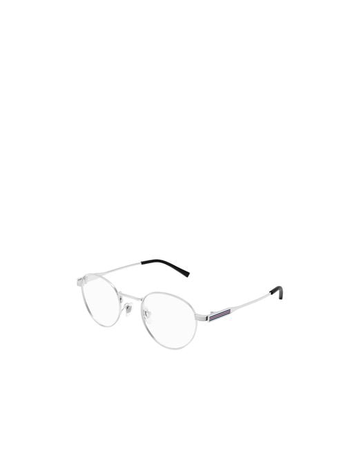 Gucci Multicolor Eyewear Round Frame Glasses for men