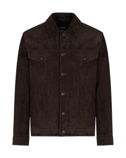 Boss Black Long-Sleeved Casual Jacket for men