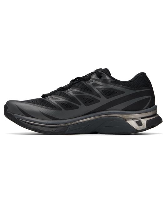 MM6 by Maison Margiela Black X Salomon Low-Top Sneakers for men