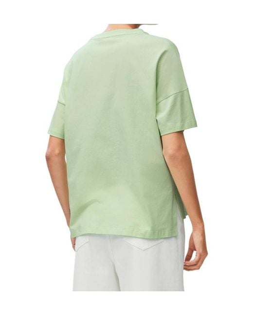 Loewe Green Boxy Fit T-Shirt