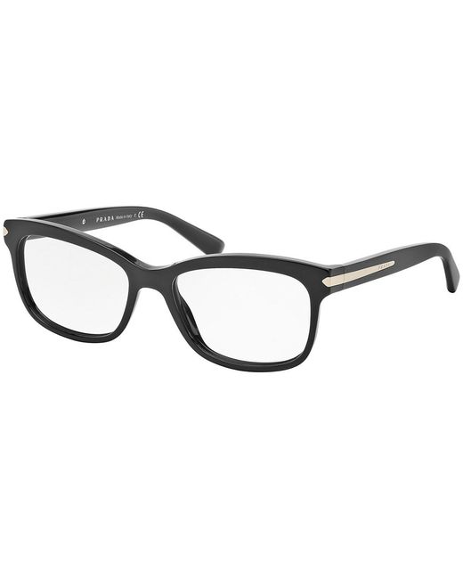 Prada White Logo Flat Mirror