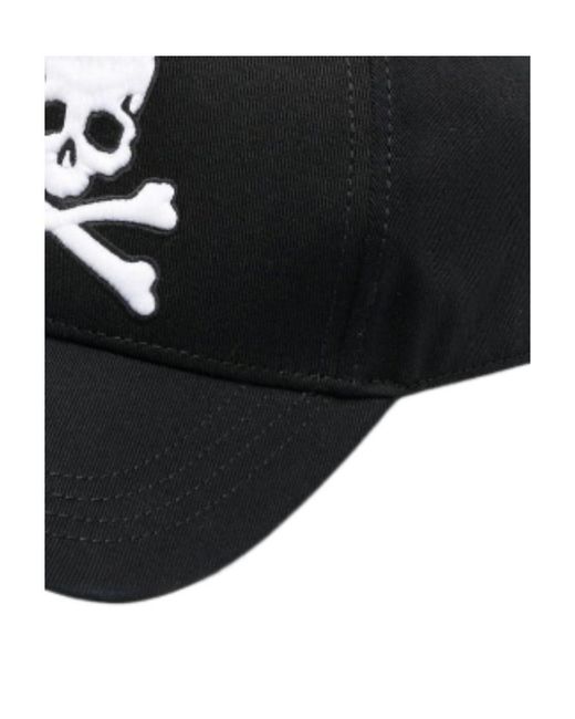 Philipp Plein Black Logo Hat for men