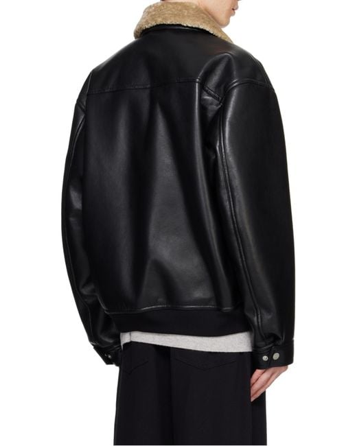 Nanushka Black Lude Jacket for men