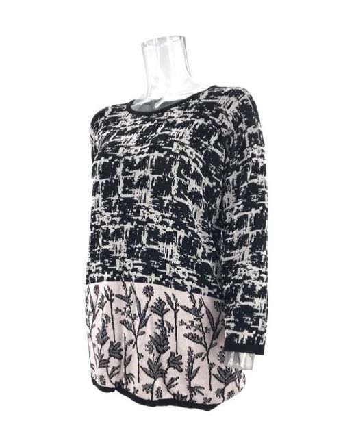 Weekend by Maxmara Black Long-Sleeved Top
