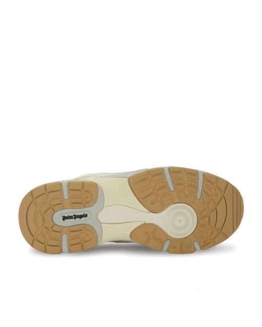 Palm Angels Natural Palm Tree Patch Chunky Sole Sneakers for men