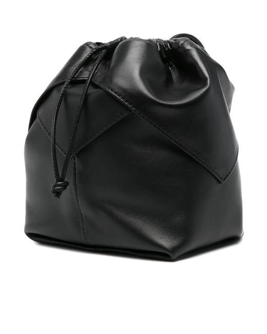 Hereu Black Duixa Bucket Bag