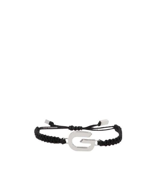 Givenchy White G Link Bracelet