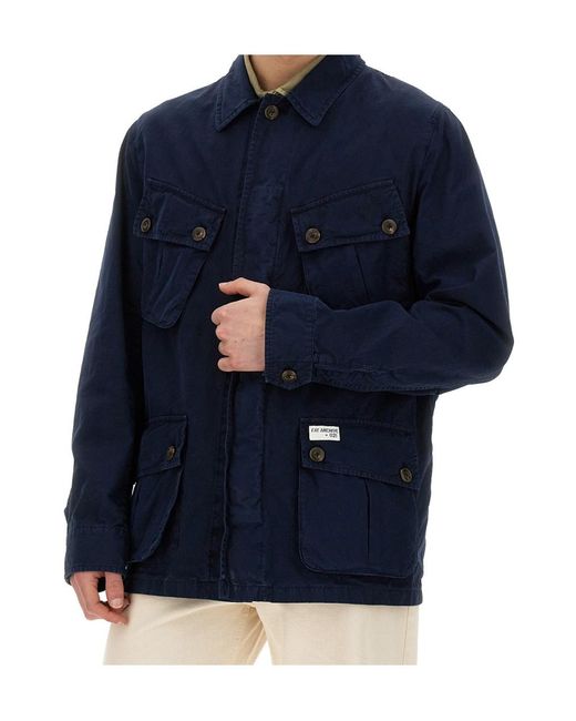 Fay Blue Classic Tailored Jacket for men