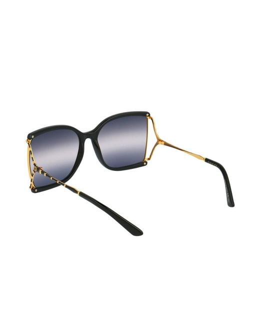 Gucci Multicolor Butterfly-Shaped Sunglasses
