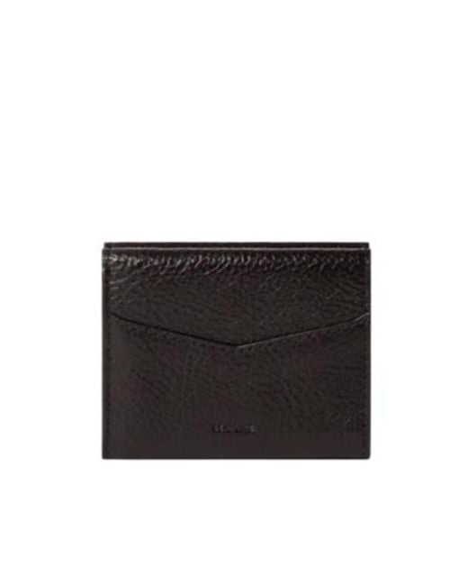 Lemaire Black Gear Flap Wallet
