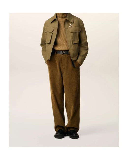 AMI Green Cotton Worker Jacket
