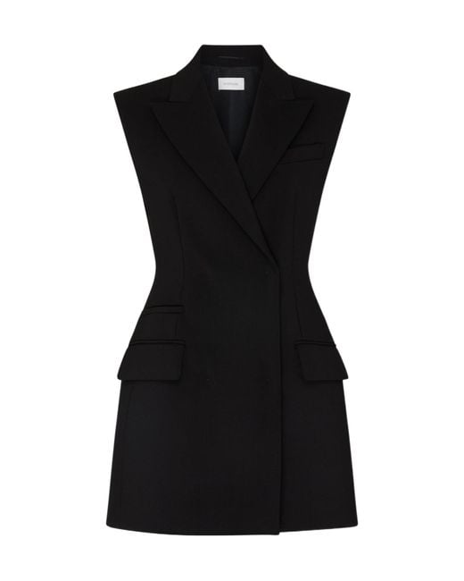 Sportmax Adepto Mini Dress in Black | Lyst Sportmax Adepto Mini Dress in Black | Lyst