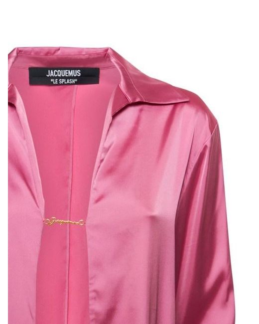 Jacquemus Pink Long Sleeve Shirt