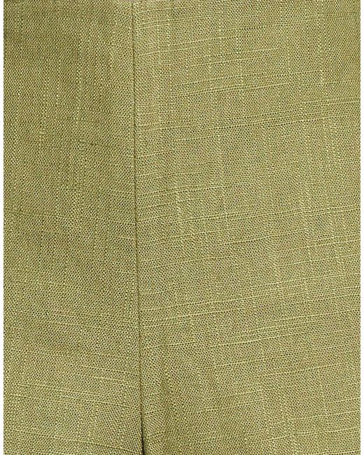 Tory Burch Green Simple And Elegant Solid Color Shorts