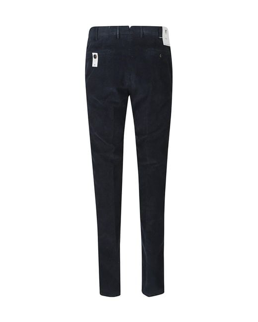Pt Pantaloni Blue Belt Loop Casual Pants for men