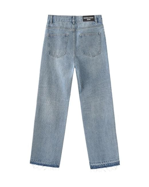 Marissa Chiara Blue Belt Loop Jeans for men