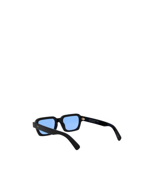Retrosuperfuture Blue Caro Rectangular Frame Sunglasses for men