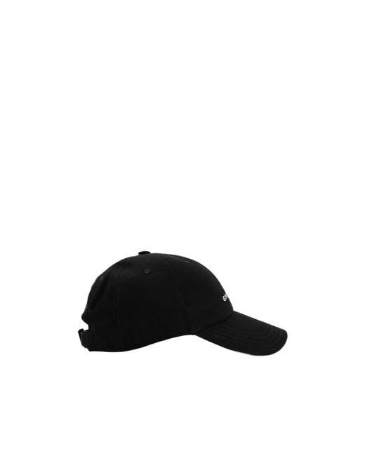 Givenchy Black 4G Logo Embroidered Baseball Cap for men