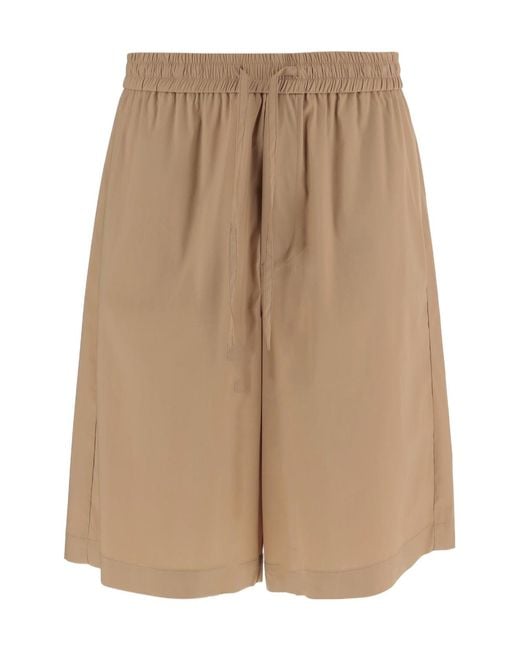 DARKPARK Natural Drawstring Straight-Leg Shorts for men