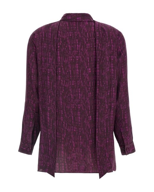 Gianluca Capannolo Purple Katherine Shirt