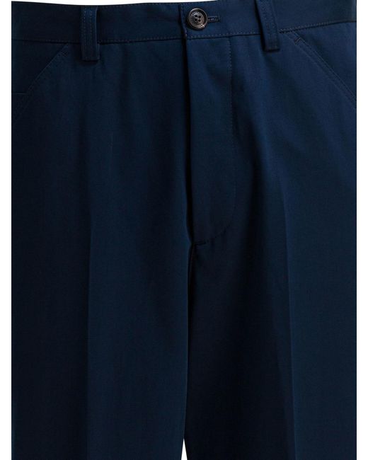 Brunello Cucinelli Blue Tapered Pants for men