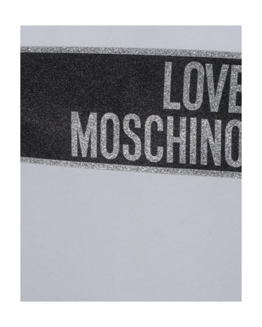 Moschino White Logo-Print Cotton Sweatshirt