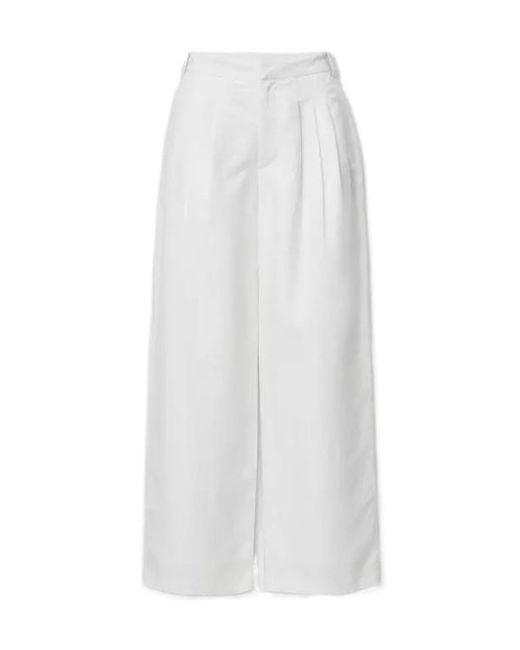 Rag & Bone White Chappel Tailored Pant