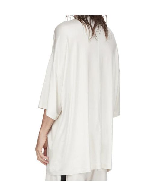 Rick Owens White Tommy T-Shirt for men