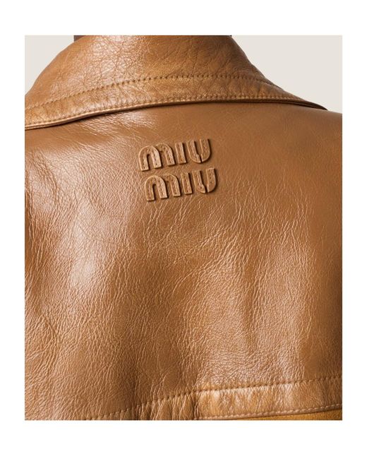 Miu Miu Brown Suede Jacket