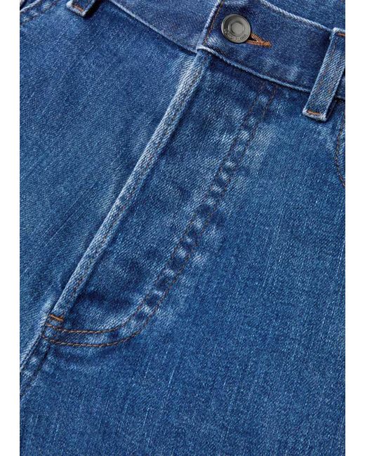 Loro Piana Blue Kamen Trousers for men