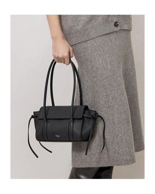 Mulberry Black Mini Soft Bayswater Shoulder Bag