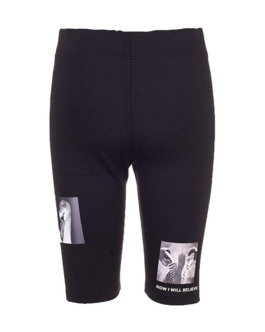 Burberry Blue Montage Printed Cycling Shorts