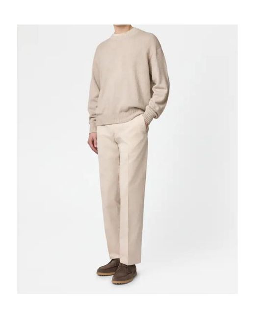 Tod's White Long-Sleeved Knitwear for men