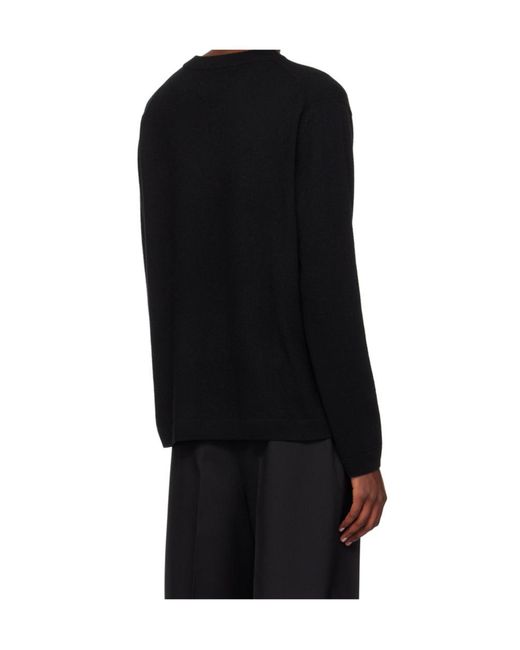 Lisa Yang Black Mason Sweater for men