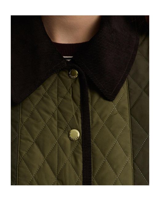 Barbour Green Long-Sleeved Padded Jacket