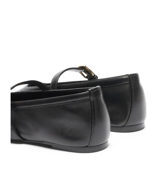 Stuart Weitzman Black Sai Ballet Flat