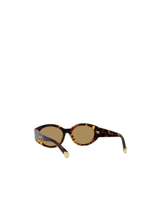 Stella McCartney Multicolor Elliptical Sunglasses